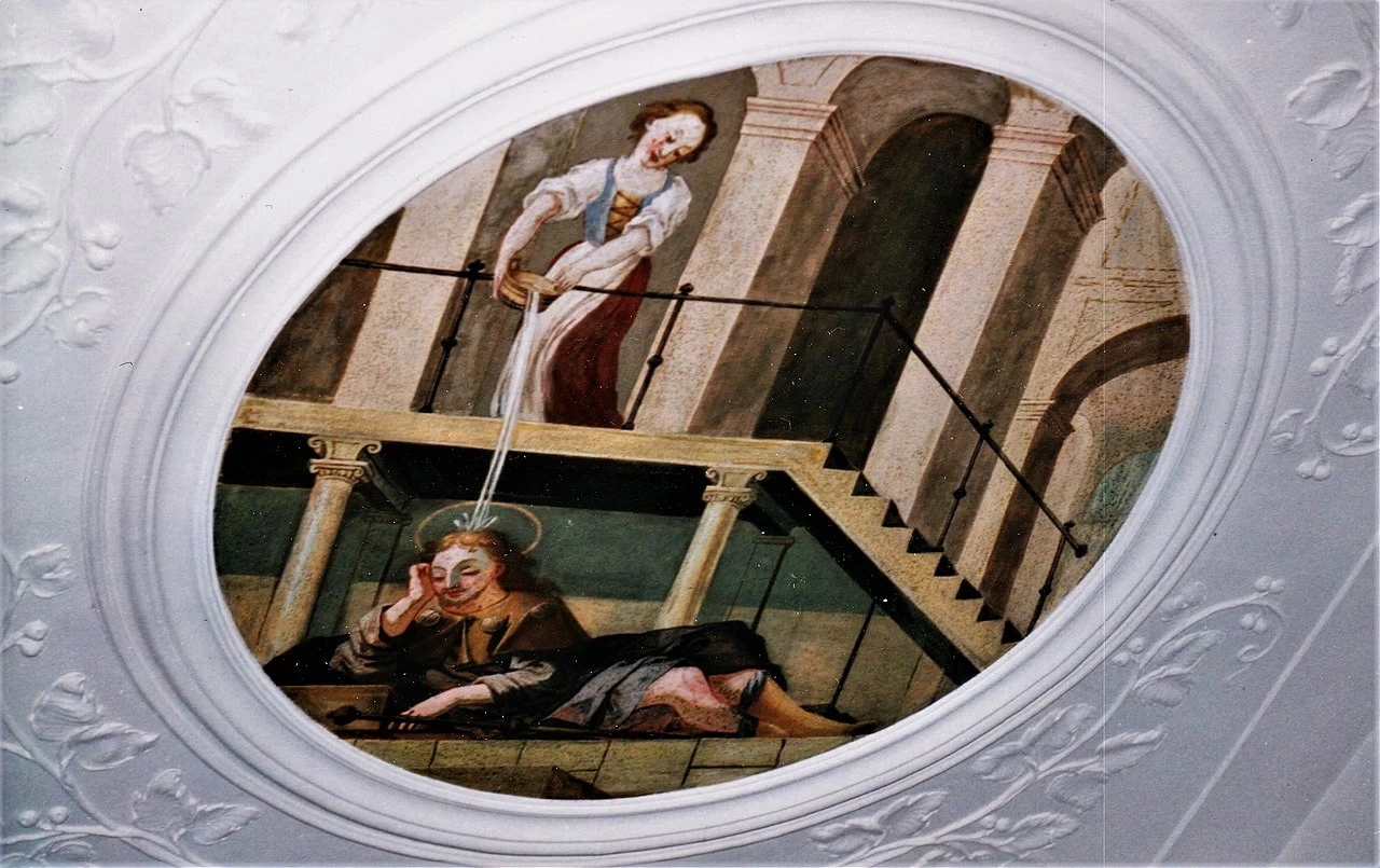 Affreschi della chiesa del monastero di Maria Medingen 4